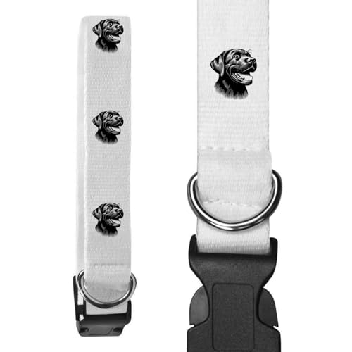 Groß 'Labrador Welpe' Hundehalsband (PR00050066) von Azeeda