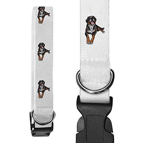 Klein 'Berner Sennenhund' Hundehalsband (PR00025385) von Azeeda