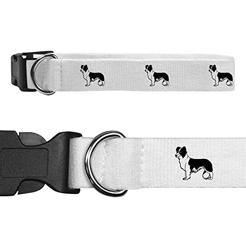 Klein 'Border Collie' Hundehalsband (PR00000337) von Azeeda