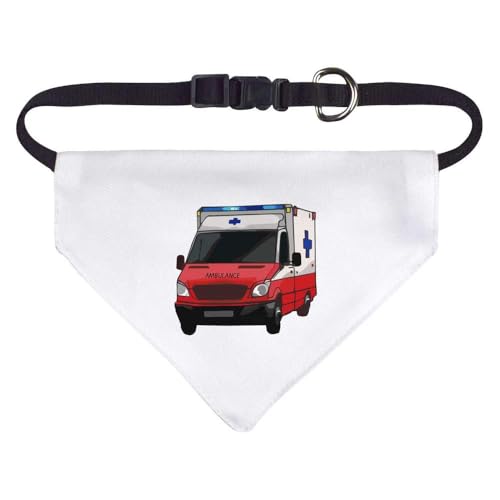 Klein 'Krankenwagen' Hunde-/Katzen-/Haustier-Bandana (PD00055377) von Azeeda