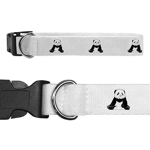 Klein 'Molliger Baby-Panda' Hundehalsband (PR00042641) von Azeeda