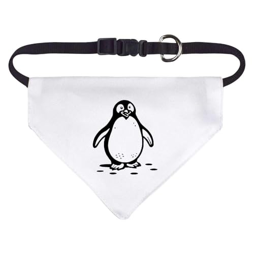 Klein 'Pinguin watschelt auf dem EIS' Hunde-/Katzen-/Haustier-Bandana (PD00051317) von Azeeda