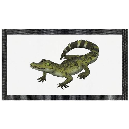 PM00022876 Haustier-Futtermatte "Baby Crocodile" von Azeeda