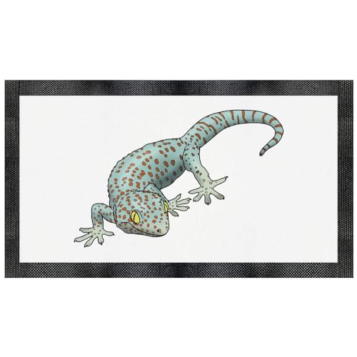 PM00023011 "Tokay Gecko" Haustier-Futtermatte von Azeeda