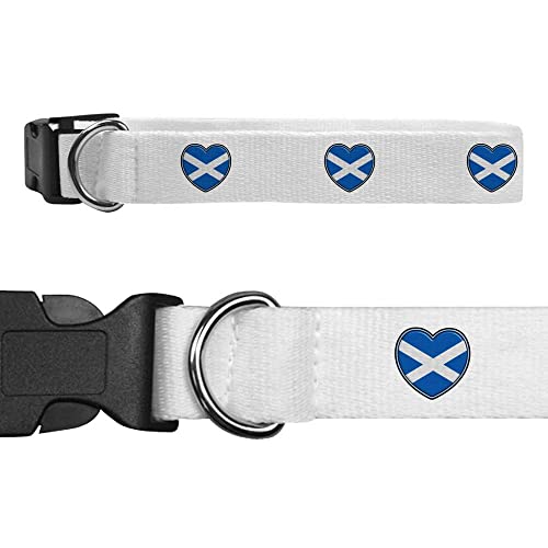 PR00039810 Hundehalsband mit Schottland-Flagge, groß von Azeeda