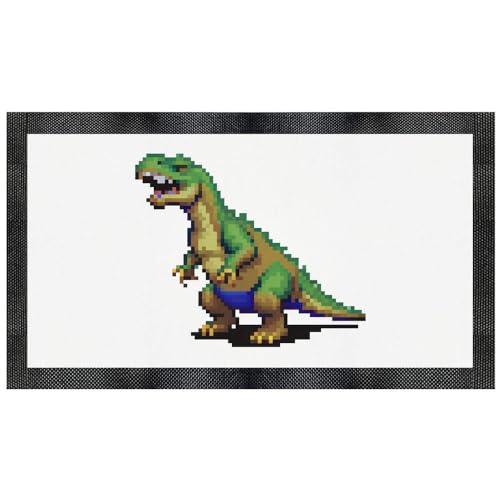 Pixel Art PM00020938 Haustier-Futtermatte T-Rex von Azeeda