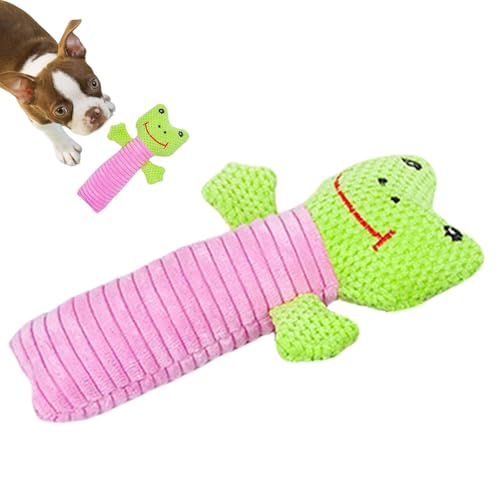 Aznever Hunde-Kuscheltiere, Kauspielzeug, Hunde-Plüschtier | Mehrzweck-Kauspielzeug für Hunde, Spielzeug für kleine Hunde | Kreatives Quietschtier-Hundespielzeug, Hunde-Quietschspielzeug für kleine von Aznever