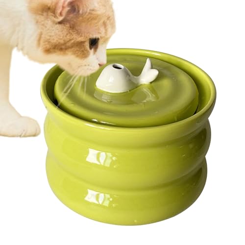 Katzenwasserspender | Trinkbrunnen für Hunde, Trinkbrunnen für Katzen | Geräuscharmer Haustier-Wasserspender, 800 ml, intelligenter Hunde-Wassernapfspender für Katzen, Hunde, Haustiere von Aznever