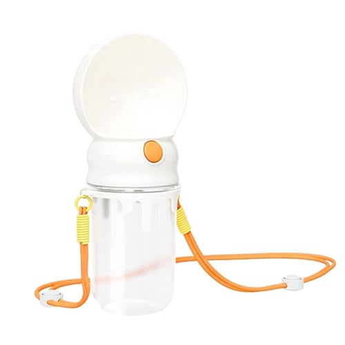 Tragbare Hundewasserflasche, Hundereisewasserflasche,Tragbarer Wasserspender für Haustiere im Freien für unterwegs - 360 ml auslaufsichere Trinkflasche für Hunde, Katzenbrunnen, Trinknapf, von Aznever