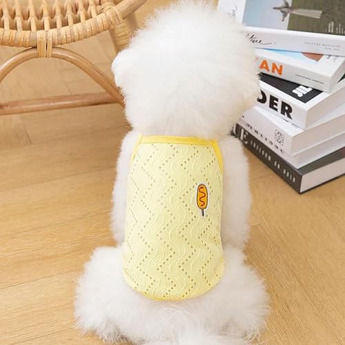 Strapsweste für kleine Hunde, Welpen, Sommerkleidung, Kühlweste, Chihuahua, Kleidung, Hundekostüm, Outfit, Haustier, Katze, Hund, T-Shirt von BABIIE