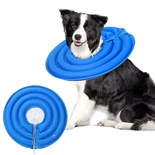 BABYLTRL Hundekegel, weicher Kegel für Hunde nach Operationen, aufblasbares Halsband, schützendes Donut-Halsband, um zu verhindern, dass Haustiere Stiche, Wunden und Ausschläge berühren von BABYLTRL