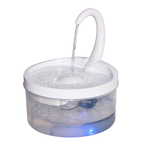 BABYVIVA Automatischer Wasserbrunnen für Haustiere, Stummschaltung, Wassertrinkbrunnen für Hunde, automatischer Wasserspender für Haustiere von BABYVIVA