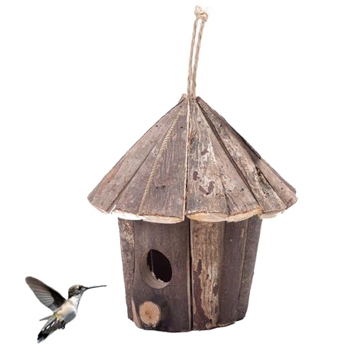 Vogelnest Käfig Kolibri Käfig Spielzeug Unterschlupf Nest Kolibri Hängende Verstecke Hängende Nest für kleine Vögel Vogelnest Box von BABYVIVA