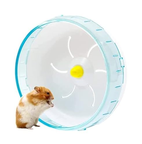 Hamsterrad Leise Hamster Laufrad Spielzeug Transparent Haustier Hamster Übungsrad für Hamster Ratte Eichhörnchen Meerschweinchen von BADAOZONGCF