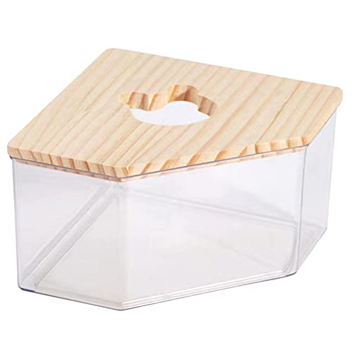 BAHJKASD Kleine Sand Badezimmer Hamster Ecke Toilette Haustier Käfig Sand Bad Sand Bad Container Box Für Chipmunk Lebensraum von BAHJKASD