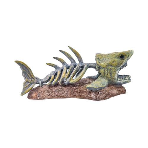 BAHJKASD Künstliche Fischgräten Höhlenverstecke Aquarium Dekorationen Für Aquarien Terrarien Garnelenverstecke Fischgräten Ornament von BAHJKASD