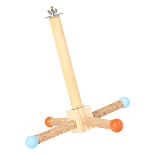 Papageien Schleifen Kratzer Barsch Windmühle Vogel Stehen Käfig Spielzeug Stick Rack Spielzeug Schleifen Barsch Liefert von BAHJKASD