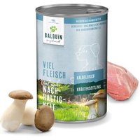 BALDUiN Hund Kalb & Kräuterseitling 12x400g von BALDUiN