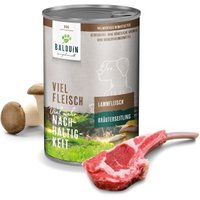 BALDUiN Hund Lamm & Kräuterseitling 12x400g von BALDUiN