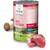 BALDUiN Hund Rind & Kräuterseitling 12x400g von BALDUiN