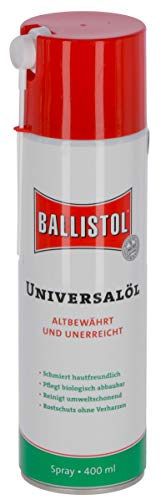 BALLISTOL Unisex Universalöl 400ml, Spraydose Universal l, Transparent, 400 ml 1er Pack EU von BALLISTOL