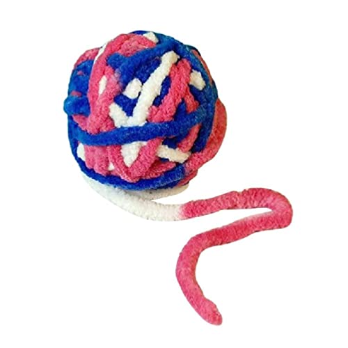 Cat Favorite Chasing Ball Toy Pom Poms 6cm Cat Keep Healthy- Toy Pompoms Cats Toy Soft Colorful Pom Cat Toy Ball von BANAN