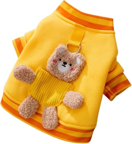 Fleecepullover for Haustiere – Weich Gepolsterter Hundepullover, Bequem Und Warm, Weich Und Bequem, Leuchtende Farben, Leicht An- Und Auszuziehen(C,M) von BANTASE