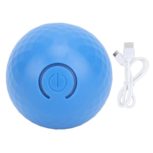 BAOFUYA Aktiver Rollender Ball, Automatisch Rollendes Ballspielzeug, Wiederaufladbarer Selbstrollender Ball, Hundespielzeug, Automatisches Springen und Rollen, Intelligenter Interaktiver von BAOFUYA