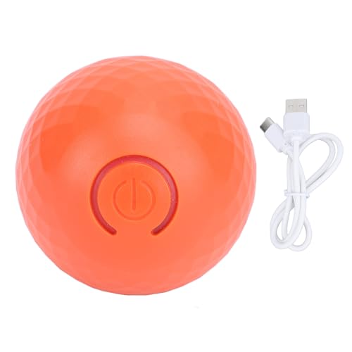 BAOFUYA Aktiver Rollender Ball, Automatisch Rollendes Ballspielzeug, Wiederaufladbarer Selbstrollender Ball, Hundespielzeug, Automatisches Springen und Rollen, Intelligenter Interaktiver von BAOFUYA