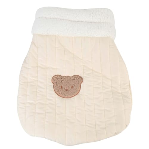 BAOFUYA Katzen Winterschlafsack, Weich, Warm, Gemütlich, Erhöhter Komfort, Faltbarer Katzensack, Katzenbett für Zuhause, Drinnen, Reisen, Haustier Essentials (L) von BAOFUYA