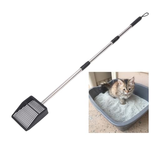 BAOFUYA Langgriff Katzenstrauder -Schaufel, Bequem Zum Grip Schwere Edelstahlmaterial Abnehmbarer Müllhuhn -Kotschlüchter für Home Kitty -Gebrauch BAOFUYA Langgriff Katzenstrauder -Schaufel, Bequem Zum Grip Schwere Edelstahlmaterial Abnehmbarer Müllhuhn -Kotschlüchter für Home Kitty -Gebrauch von BAOFUYA