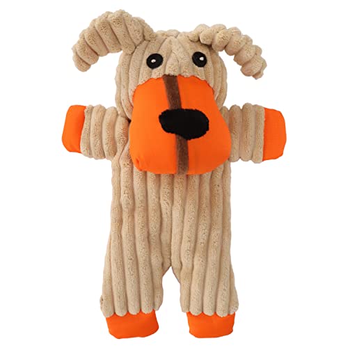 BAOFUYA Quietschendes Hundespielzeug, langlebiges, gefülltes Hundespielzeug, interaktives Spielzeug, weiches, langlebiges Trainingsspielzeug für kleine, mittelgroße Hunde von BAOFUYA