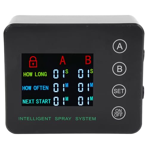 BAOFUYA Reptilienbefeuchter mit Timer, Automatischem Nebelsystem Touchscreen Reptile Nebel mit Timer Reptilienbefeuchter Intelligent von BAOFUYA