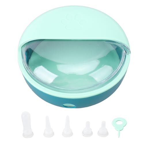 Multi -Spout -Pet -Feeder, Anti -Blähungen und Multi -Brustwarzen Außenverteidiger Puppy Feeder Milchschale für Kätzchen Doggie Pet Supplies (blau) (Blue) von BAOFUYA