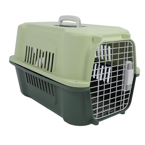 Tragbare Transportbox für Haustiere, Transportbox für Katzen und Hunde für Kleine und Mittelgroße Katzen, Welpen, von Fluggesellschaften Zugelassene Hunde-Reisetransportbox für von BAOFUYA