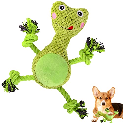 BAOK Quietschspielzeug für Hunde – Zahnenspielzeug für Welpen, Kauspielzeug für Haustiere zur Reinigung der Zähne und zum Schutz der Mundgesundheit, Quietschspielzeug für Welpen und Hunde von BAOK