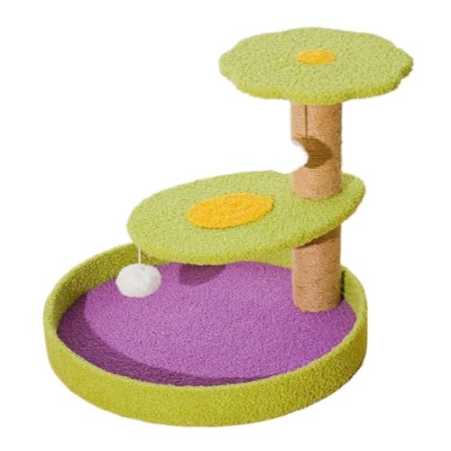 Kratzbaum Katzenklettergerüst, All-in-One-Katzennest, Kein Platzbedarf, Kleine Katzen-Selbstunterhaltung, Katzenkratzbaum Kratzbaum FüR Katzen (Color : D) von BAOSHUPINGY