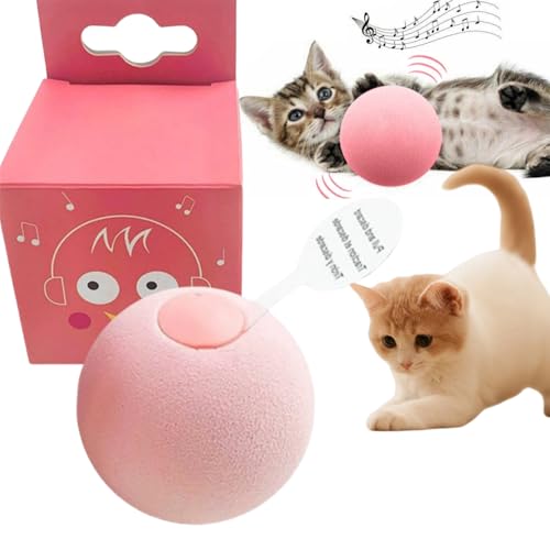 BAOSROY Interaktives Katzenspielzeug Katzenball,Katzenspielzeug Elektrisch Katzenball,Katzenspielzeug Ball,Katzenball Elektrisch,Interaktives Katzenball Spielzeug,Katzenspielzeug,Cat Toy Ball von BAOSROY