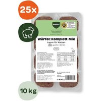 BARFER'S Würfel: Komplett-Mix Lamm für Katzen 25x400 g BARFER'S Würfel: Komplett-Mix Lamm für Katzen 25x400 g von BARFER'S