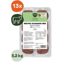 BARFER'S Würfel: Komplett-Mix Rind für Katzen 13x400 g BARFER'S Würfel: Komplett-Mix Rind für Katzen 13x400 g von BARFER'S
