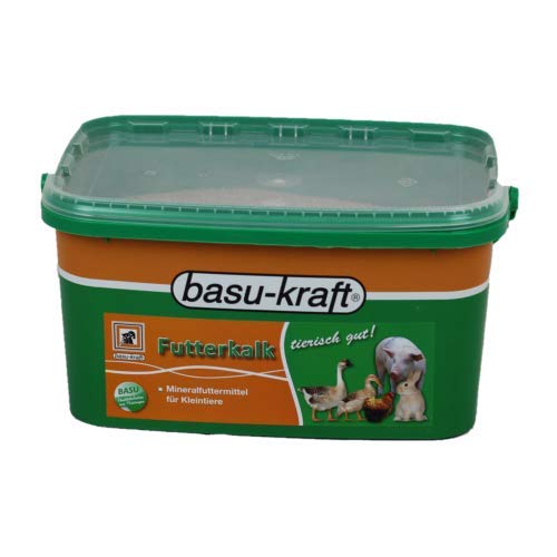 BASU Futterkalk Spezial 7 kg - calciumreiches Standard Mineralfutter für alle Kleintiere von napz