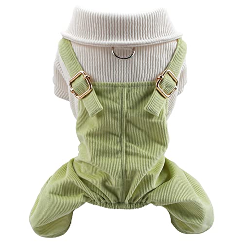 BAYORE Hundeoverall Vierbeiniger Overall Für Kleine Hunde Outfits Haustierkleidung Kostüm Mit Knopf Hundekleidung Für Kleine Hunde Jungen von BAYORE