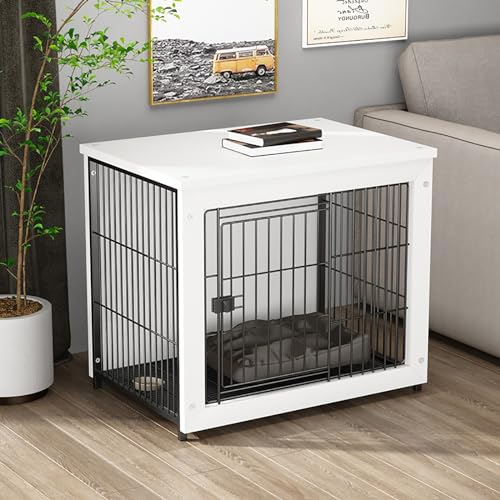 Multifunktional Hundehaus TV Schrank Tierkäfig Holz Indoor Hundekäfig Schrank Haustierkäfig für Mittelgroße Hunde mit Türriegel Hundebox für Mittelgroße Kleine Hunde bis zu 69 kg. (Color : 2, Size : von BAYTEWJX