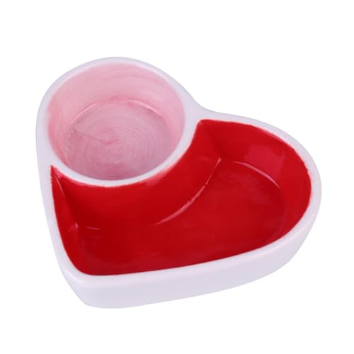 BAZEITFLOW 1 Stück Kreativer Keramiknapf für Kleine Haustiere für Hamster Meerschweinchen Vögel Design Leicht zu Reinigen mit Praktischen Fächern für Futter und Wasser BAZEITFLOW 1 Stück Kreativer Keramiknapf für Kleine Haustiere für Hamster Meerschweinchen Vögel Design Leicht zu Reinigen mit Praktischen Fächern für Futter und Wasser von BAZEITFLOW