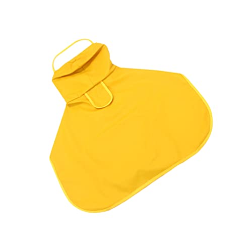 BAZEITFLOW 1 Stück Regenmantel für Haustiere Hunderegenjacke Regenmantel für Hunde Corgi-Regenmantel Hundemäntel wimperntusche Haustier Hund Overall Regenjacke mit Kapuze für Haustiere Gelb BAZEITFLOW 1 Stück Regenmantel für Haustiere Hunderegenjacke Regenmantel für Hunde Corgi-Regenmantel Hundemäntel wimperntusche Haustier Hund Overall Regenjacke mit Kapuze für Haustiere Gelb von BAZEITFLOW