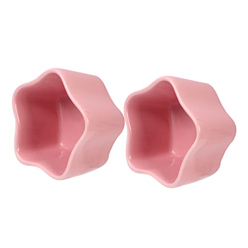 BAZEITFLOW 2 Stück Keramik Futternapf für Hamster Sternförmige Kleine Haustier Fressnäpfe Kippsichere Langlebige Futterbehälter für Nager Design für Saubere Fütterung BAZEITFLOW 2 Stück Keramik Futternapf für Hamster Sternförmige Kleine Haustier Fressnäpfe Kippsichere Langlebige Futterbehälter für Nager Design für Saubere Fütterung von BAZEITFLOW
