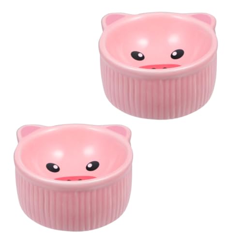 BAZEITFLOW 2 Stück Keramik Hamsterfutternapf Cartoon Design Kleintier Napf für Hamster Meerschweinchen Kaninchen Futterstation Robust Langlebig Leicht zu Reinigen BAZEITFLOW 2 Stück Keramik Hamsterfutternapf Cartoon Design Kleintier Napf für Hamster Meerschweinchen Kaninchen Futterstation Robust Langlebig Leicht zu Reinigen von BAZEITFLOW