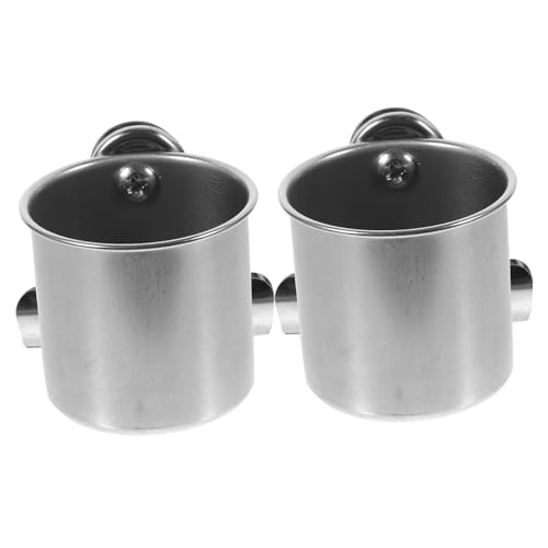 BAZEITFLOW 2 Stück Vogelnapf Futter und Wasserspender für Vögel Hängende Futterschale für Käfige Zubehör für Papageien und Wellensittiche Leicht zu Reinigen und Langlebig BAZEITFLOW 2 Stück Vogelnapf Futter und Wasserspender für Vögel Hängende Futterschale für Käfige Zubehör für Papageien und Wellensittiche Leicht zu Reinigen und Langlebig von BAZEITFLOW