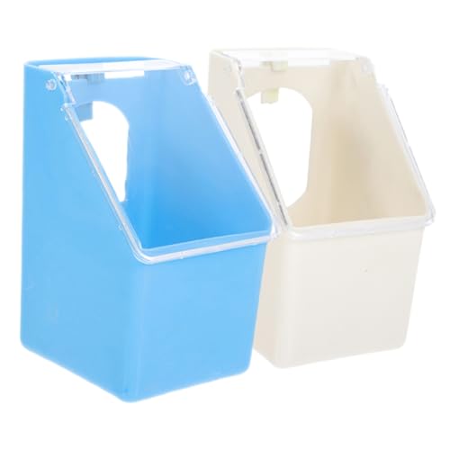 BAZEITFLOW 2stücke Hängende Futterbox Für Tauben Multifunktionale Kunststoff-futterstation Mit Deckel Leicht Zu Reinigende Futter Und Wasserspender Für Vögel Für Käfige Und BAZEITFLOW 2stücke Hängende Futterbox Für Tauben Multifunktionale Kunststoff-futterstation Mit Deckel Leicht Zu Reinigende Futter Und Wasserspender Für Vögel Für Käfige Und von BAZEITFLOW