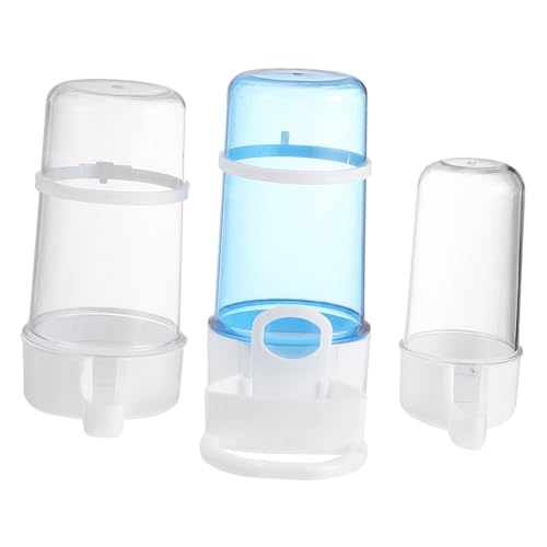 BAZEITFLOW 3Stücke Automatischer Vogeltrinker und Futterspender für Kleine Praktische Wassermaschine Behältern zu Reinigen für Kanarienvögel BAZEITFLOW 3Stücke Automatischer Vogeltrinker und Futterspender für Kleine Praktische Wassermaschine Behältern zu Reinigen für Kanarienvögel von BAZEITFLOW
